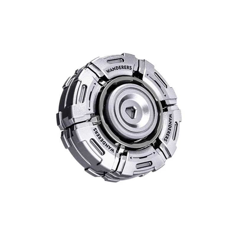 WANDERERS ฟิดเจ็ตสปินเนอร์โลหะแบบพับได้ DIY ของเล่นคลายเครียดสำหรับผู้ใหญ่และเด็ก ของเล่นแฟชั่น EDC