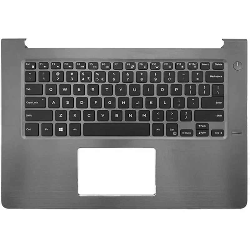 Imagem -04 - Laptop Lcd Tampa Traseira Moldura Frontal Palmrest Superior Base Inferior Case Dobradiças do Teclado Vostro 14 5468 V5468 Novo