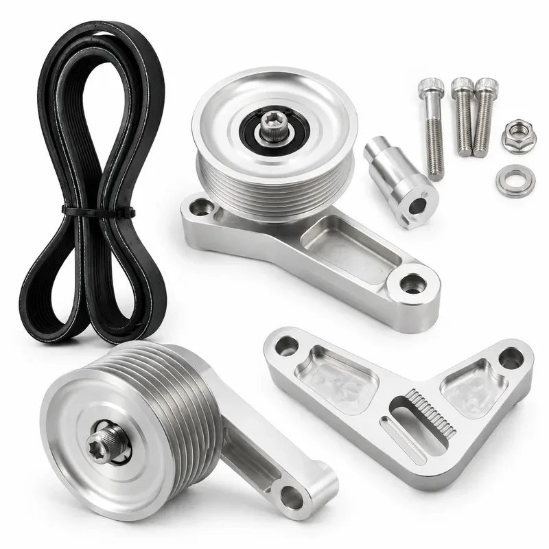 EP3 Idler Kit Adjustable for Honda Civic SI K24K Switch Belt Tensioner Kit