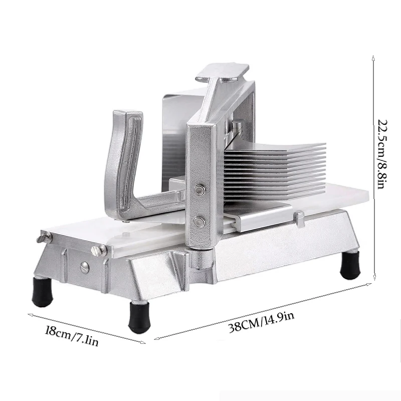 Tomato Slicer Lemon Slicer With Stainless Steel Blade Hand Operated Vegetable Fruit Cutting Machine Kitchen Tool