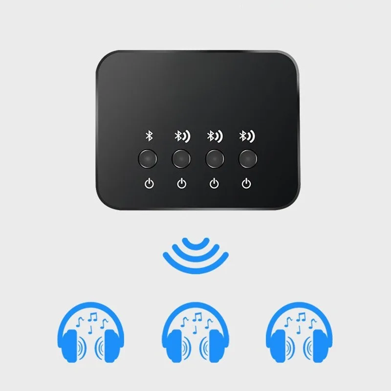 Bluetooth adapter transmitter one-to-three, Bluetooth audio receiver transmitter two-in-one, stereo sound