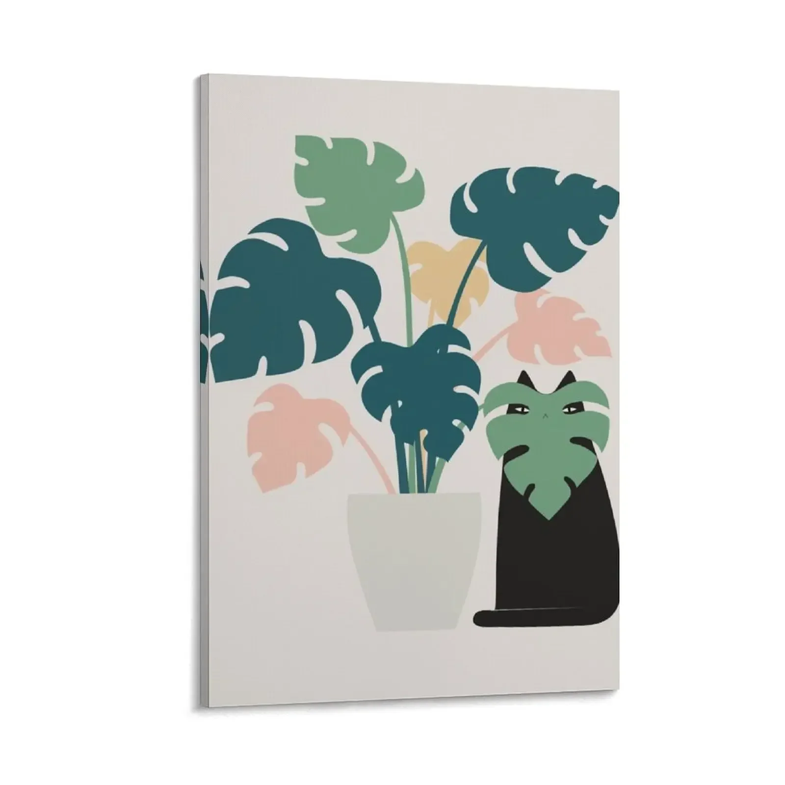 

Cat Landscape 21 Canvas Painting decoration for the room room decorations aesthetic Decoration bedroom stickers & posters