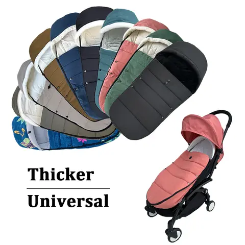 Universaln Sillero para Cochecito Compatible con todos los Cochecitos YOYO y Cochecitos Bugaboo: Resistente al Viento, Impermeable y Térmico Cálido