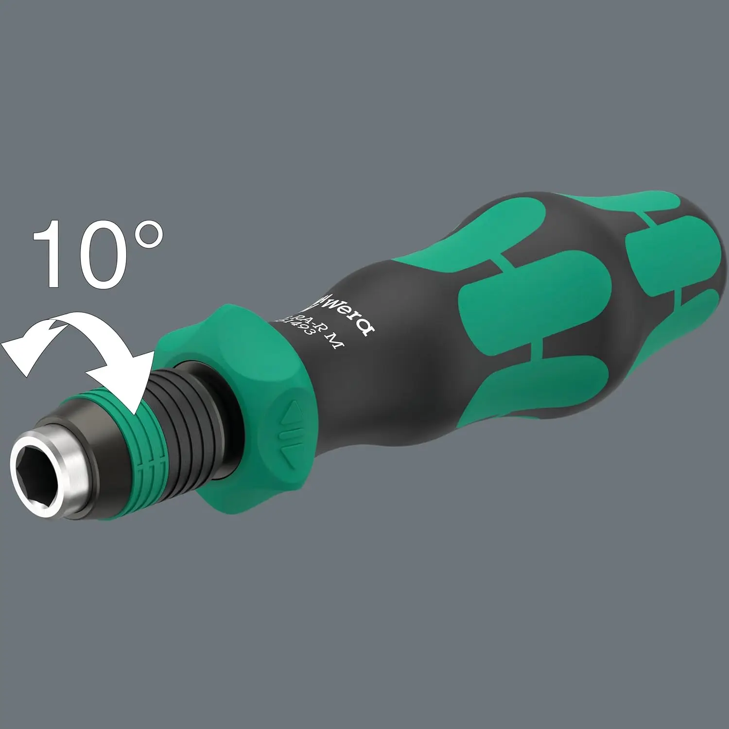 WERA 838 RA-R M Bitholding Screwdriver with Ratchet 1/4\