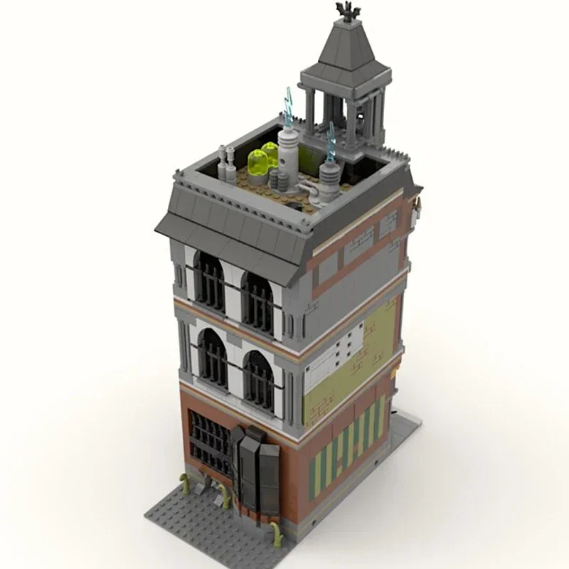 Moc Building Blocks Modular Street View Legge terroristi Firm Mattoni tecnici Assemblaggio fai-da-te Giocattoli da costruzione per bambini Regalo di festa