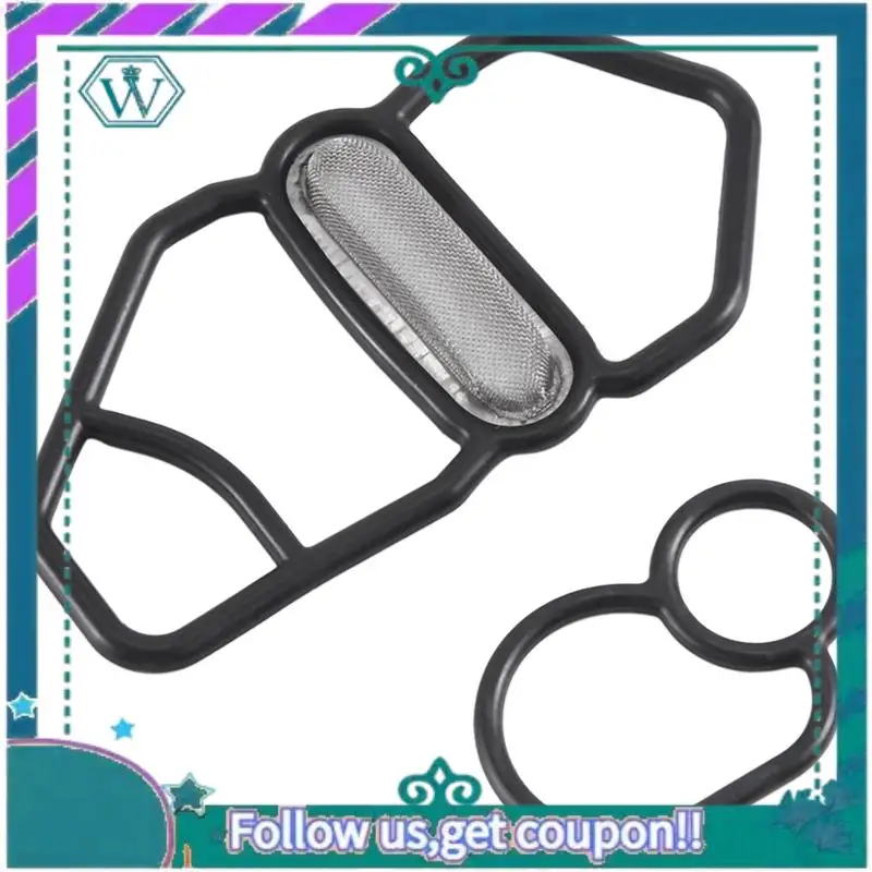 AA92-Upper + Lower VTEC Solenoid Gasket Fit For Honda GSR NSX D16Z6 B18C1 B16A2 B18C5 36172-P08-015 15825-P08-005