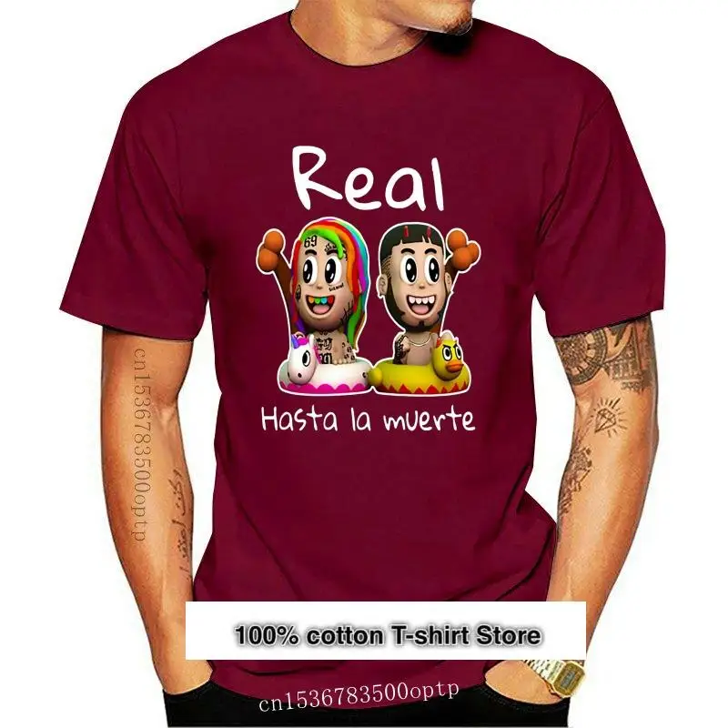 Camiseta de algodón para hombre, camiseta a medida, Aa, Tekashi69, 6Ix9Ine, nueva