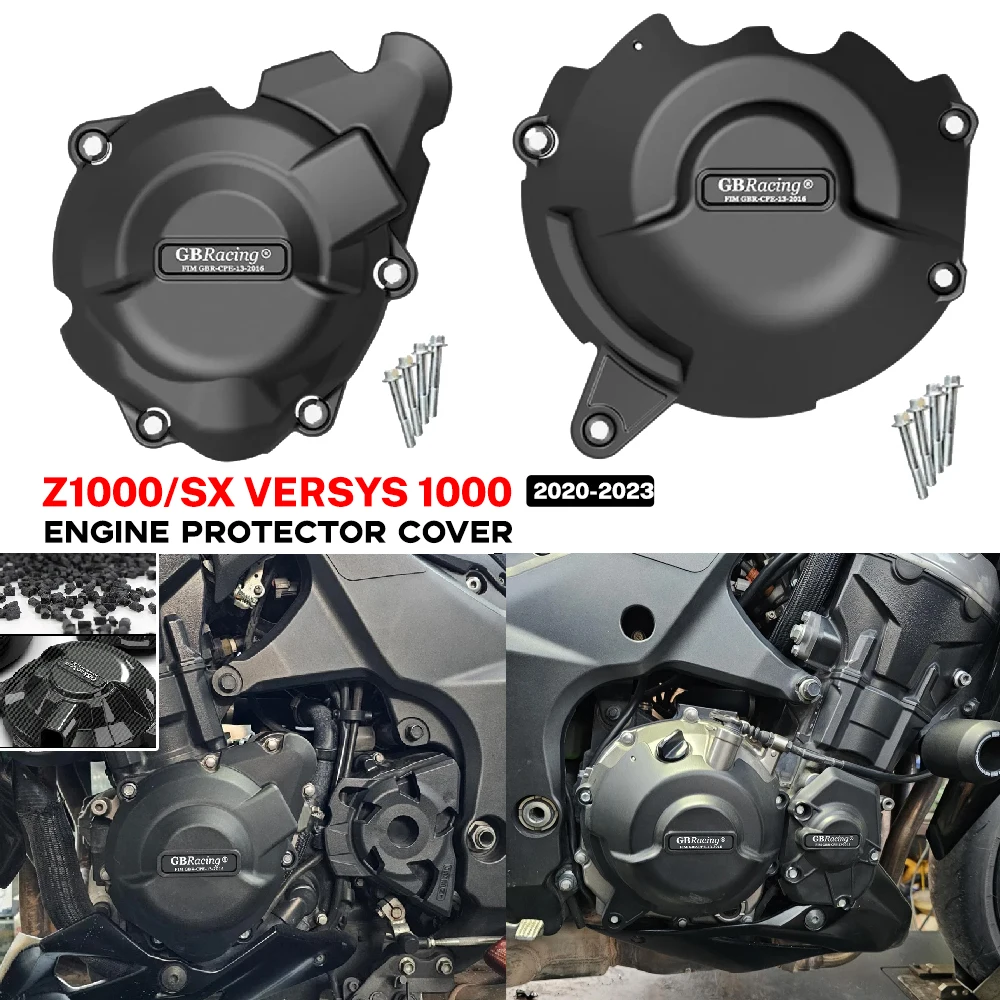

Для KAWASAKI NINJA1000SX 2020-2023 Z1000 и Z1000SX 2011-2023 VERSYS1000 2012-2023 Защитный чехол двигателя мотоцикла