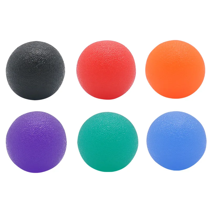 Silicone Grip Força Bola para Reabilitação, Mão Trainer, Mão Trainer, Dedo Grip Força Bola, Elastic Grip Stre