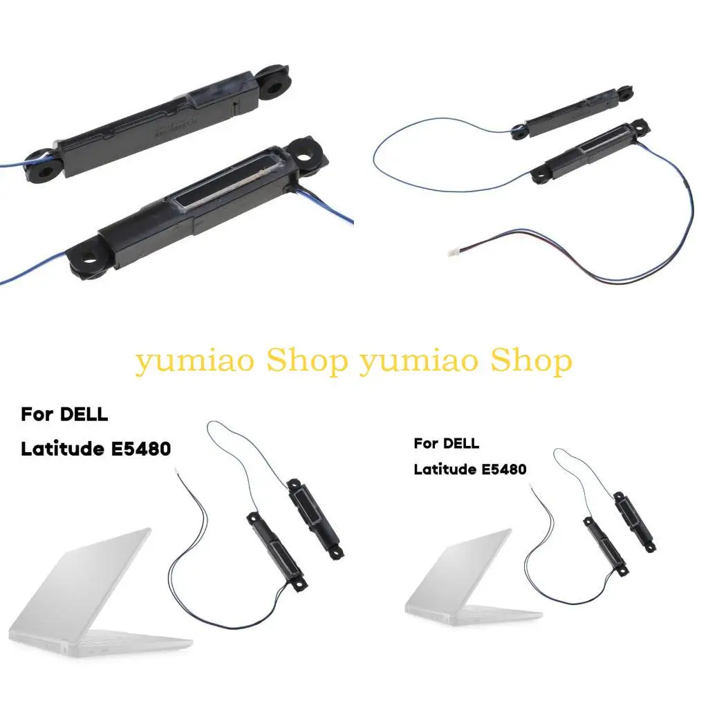 587B 1Pair Notebook Built-in Speaker Replace For Latitude E5480 E5490 5480 5491 P72G