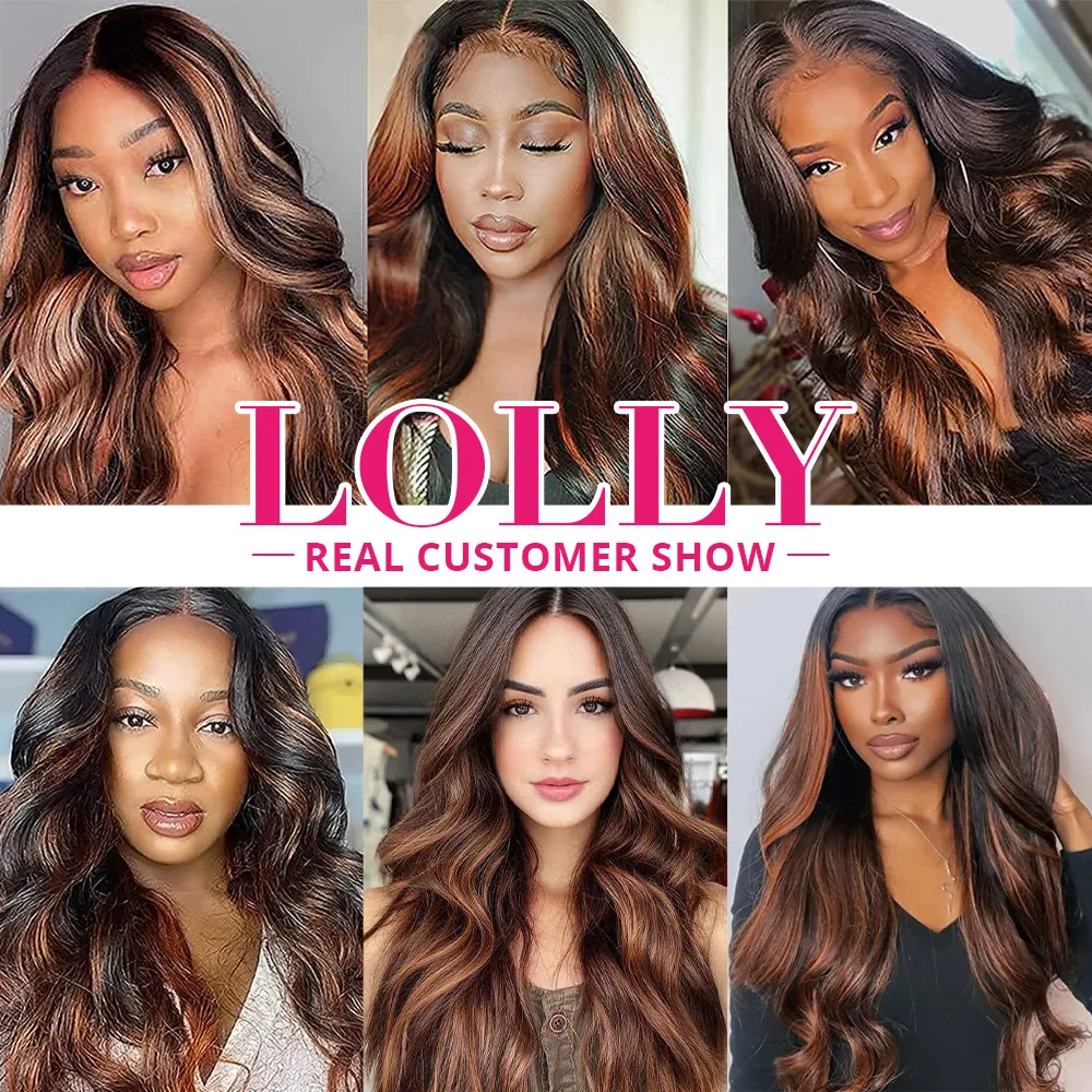 FB 30 Highlight Body Wave Bundles Remy Brazilian Human Hair Bundles 8-30 inch Piano Color Remy Human Hair Extensions