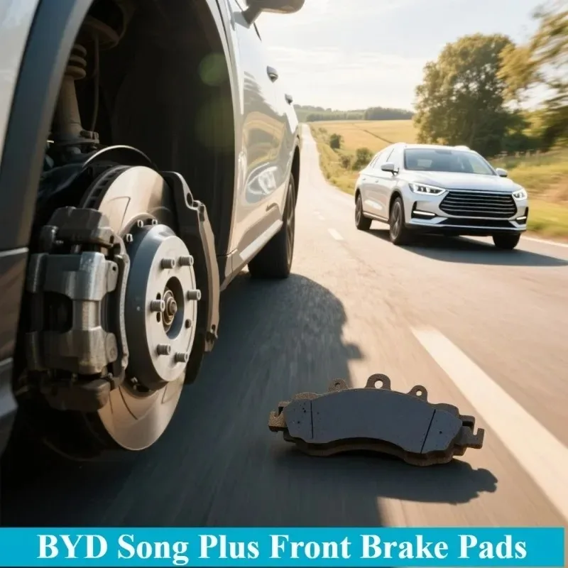 

BYD Song Plus Front Brake Pads2020-2023 High Performance Ceramic Formula for Longer Life and Quieter Braking with OEM Direct Fit