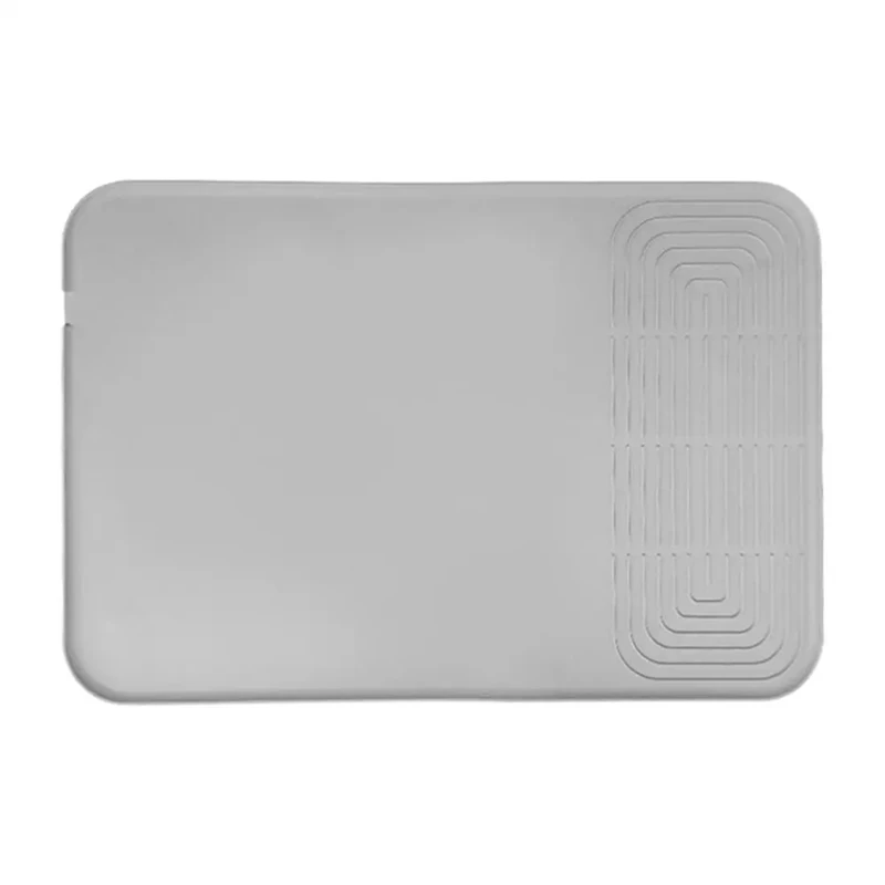 Силиконовый коврик для кофе Силиконовый противоскользящий коврик для кофеварки 23,6 х 15,7 дюймов дренажный термостойкий коврик для кофеварки