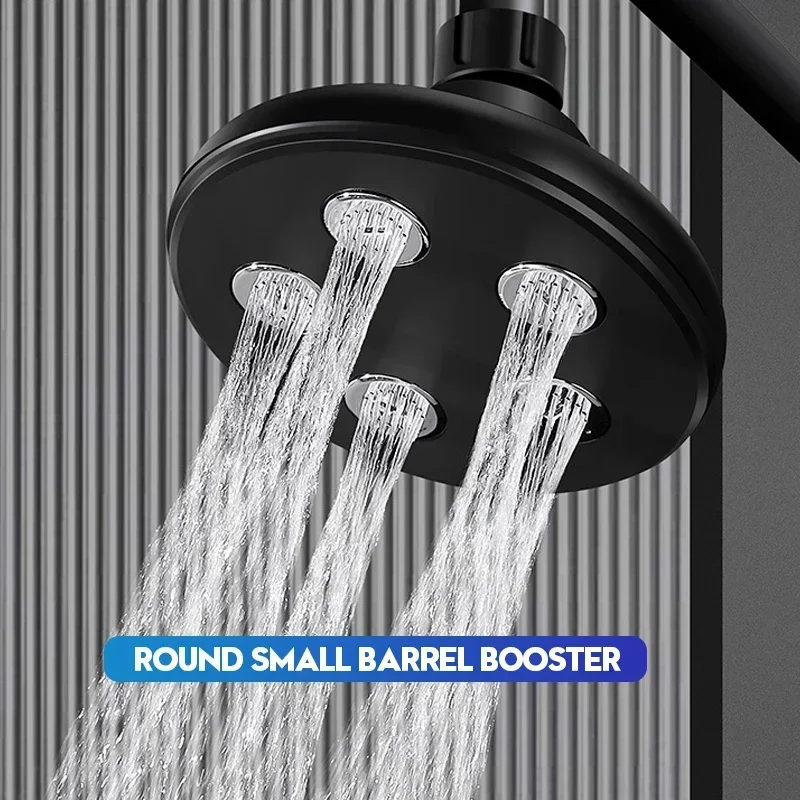 High Pressure Mini Rainfall Shower Head, Rainshower High Pressure Magic Water Flow Shower Head Water Saving Bathroom Accessories