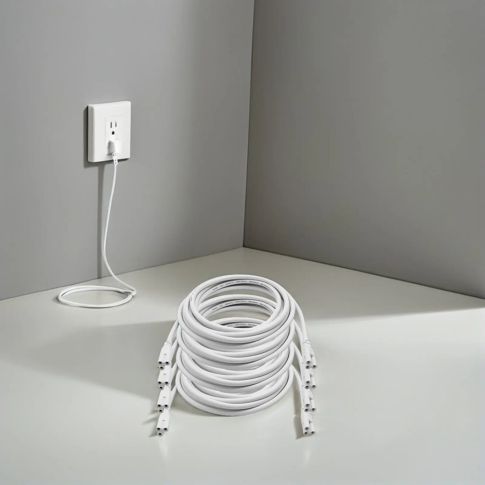 4Pcs Led Tube Power…