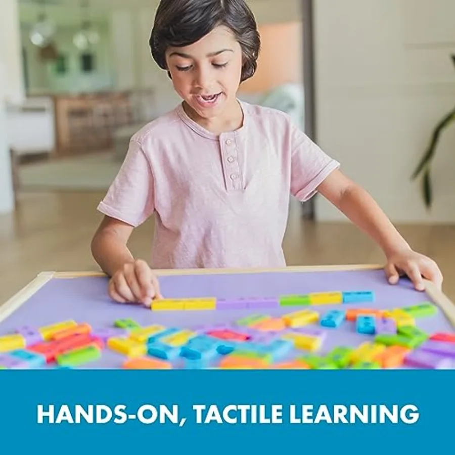 Phonics Dominoes: Blends and Digraphs - First Grade Phonics Games for Ages 6-8, Learn to Read Phonemic Awaren Manipulatives, 1s