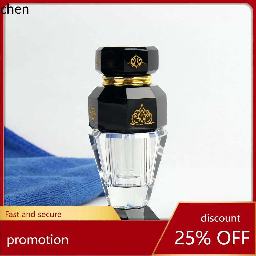 H1 Creative 5ml Agarwood Bottle Crystal Customized Perfume Essential Oil Bottle Home Dressing Table Decoration Ornament