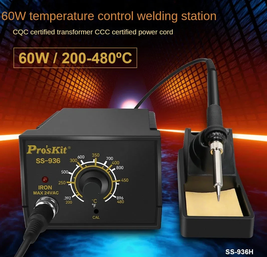 Baogong electric soldering iron repair and welding SS-936H welding table can be adjusted temperature electrode iron