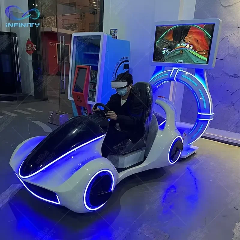 Novatech Global Commercial Customized Kids Indoor Playground 9D VR Video Simulator Game Machine Virtual Reality Hardware