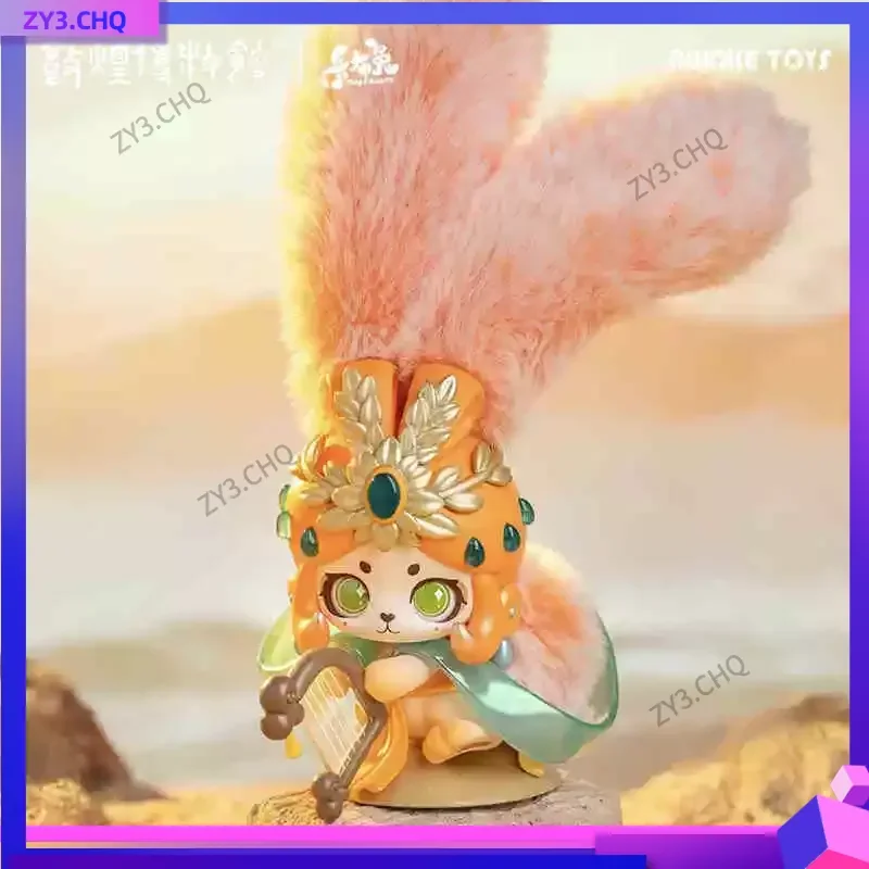 

Популярный музей Dunhuang 2025 года, серия кроликов Kabu, фирменная мечта Dunhuang, древняя трендовая кукла ручной работы, милая женская слепая коробка