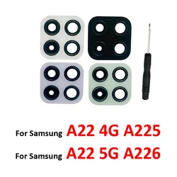 Phone Camera Glass Lens For Samsung Galaxy A22 4G A225 A225F A225M 5G A226 A226B New Rear Back Camea Lens Part