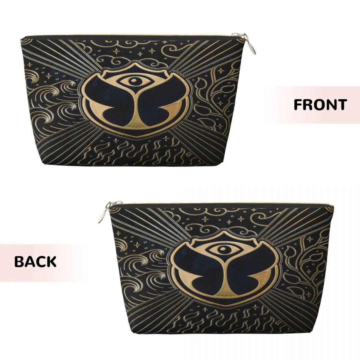 Custom Tomorrowland Travel Toiletry Bag Belgian Electronic Dance Music Festival Makeup Cosmetic Bag Beauty Storage Dopp Kit