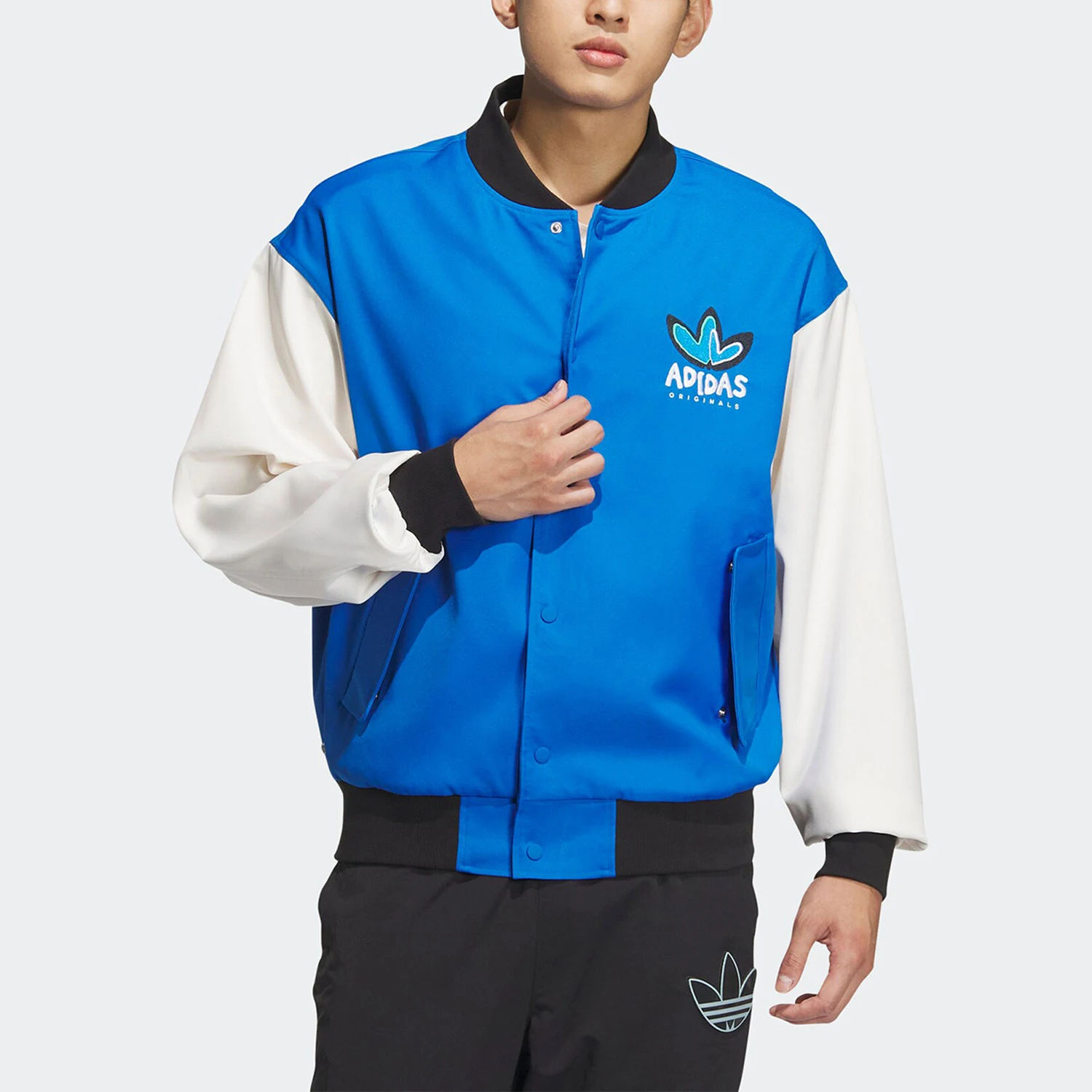 

Официальная мужская и женская спортивная куртка Adidas Genuine Originals с воротником-стойкой IK8664