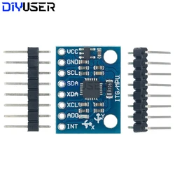 DIYUSER GY 521 MPU-6050 MPU6050 3 Axis Analog Gyro Sensors+ 3 Axis Accelerometer Module