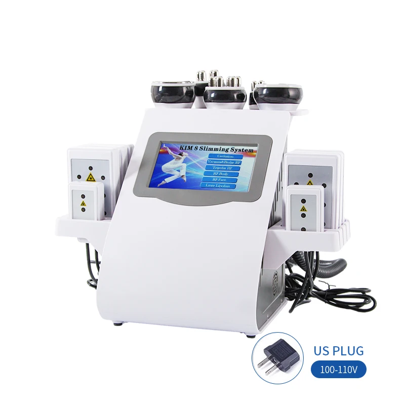 40K 6 en 1 outil Cavitation ultrasons corps minceur Machine multi-polaire fréquence Anti-rides rajeunissement peau ascenseur serrer