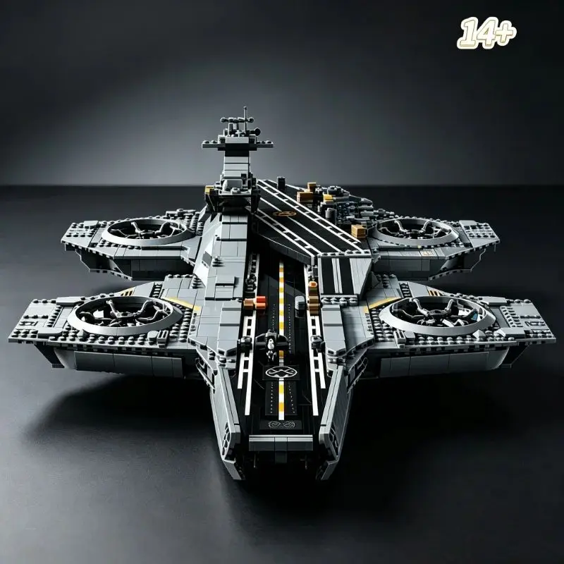 New Model Assembly Kits: Building Blocks Aircraft Battleship Assembly Components DIY Assembly Creative Toys Adult Birthday Gifts