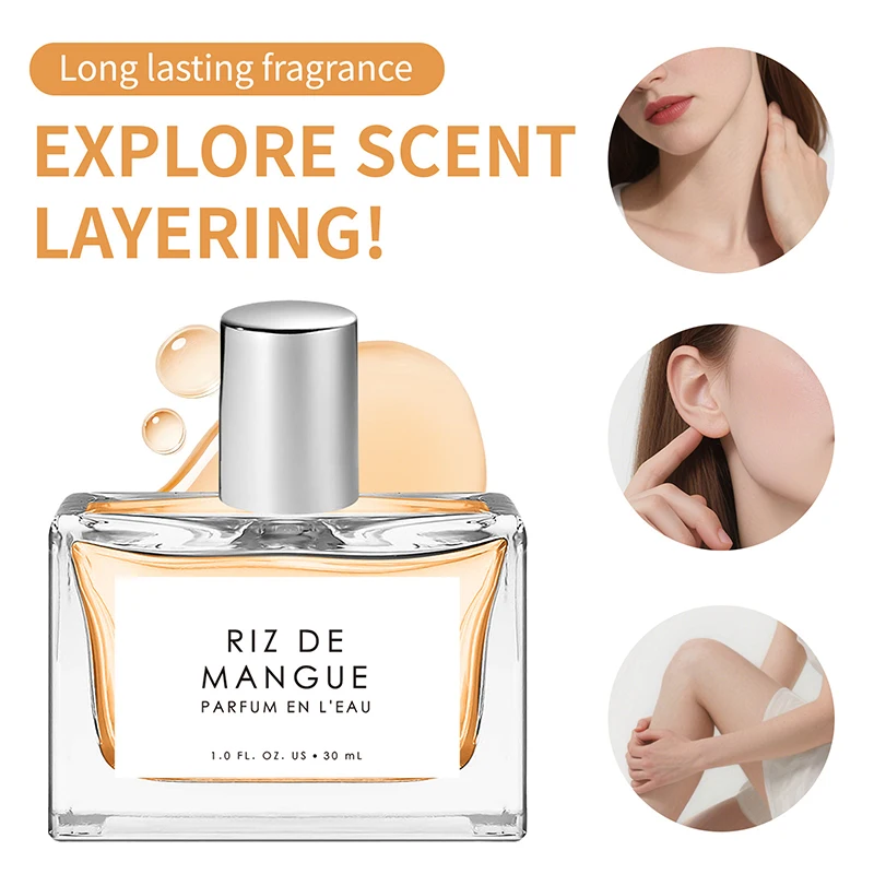 Beliebtes Gourmet-Parfüm, Vanille-Creme-Parfüm, Litschi-Rose, Kirschblüte, Unisex, leidenschaftlicher, unwiderstehlicher Charme, Pheromon-Parfüm