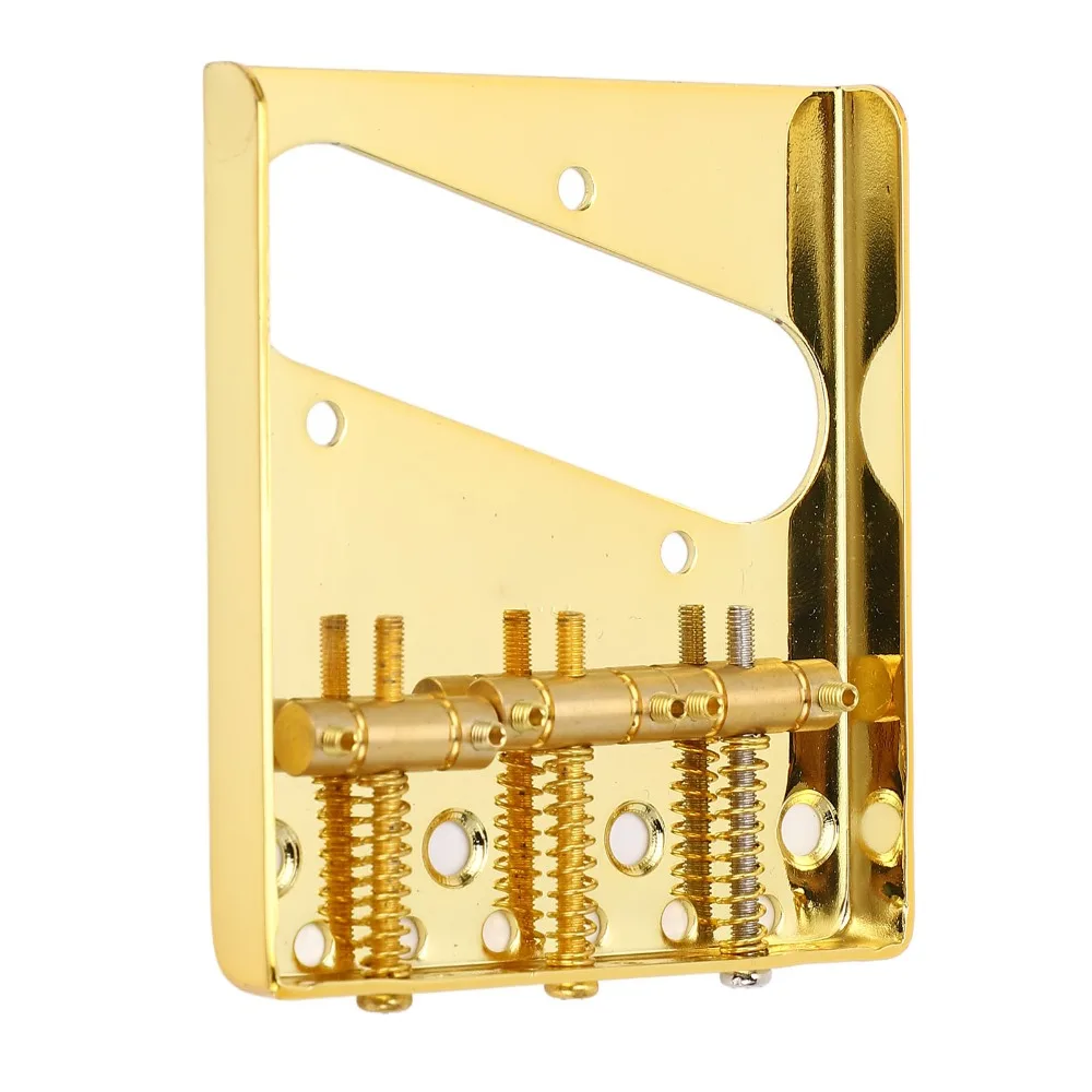 Golden Electric Guitar Bridge 54mm Width With Screws And Wrench Vintage Guitar Bridge Metal Guitar Bridge Tailpiece