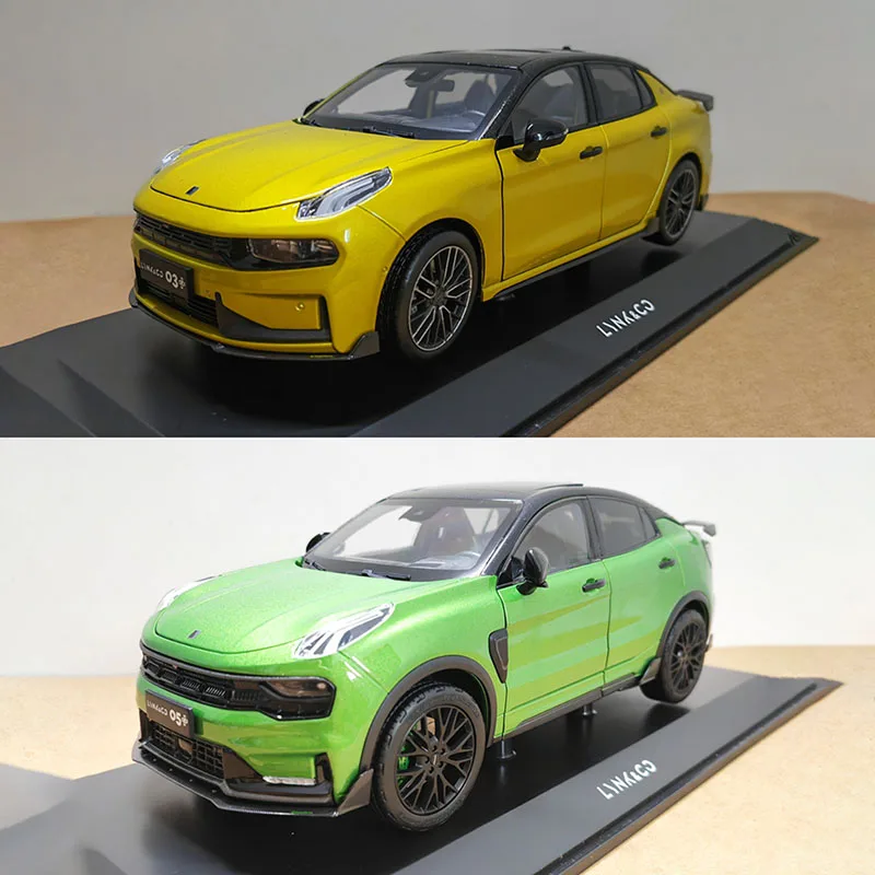 

Diecast 1:18 Scale Original Geely Lynk & Co 03 05+ LYNK&CO Alloy Car Model Collectible Toy Gift Souvenir Display Ornament