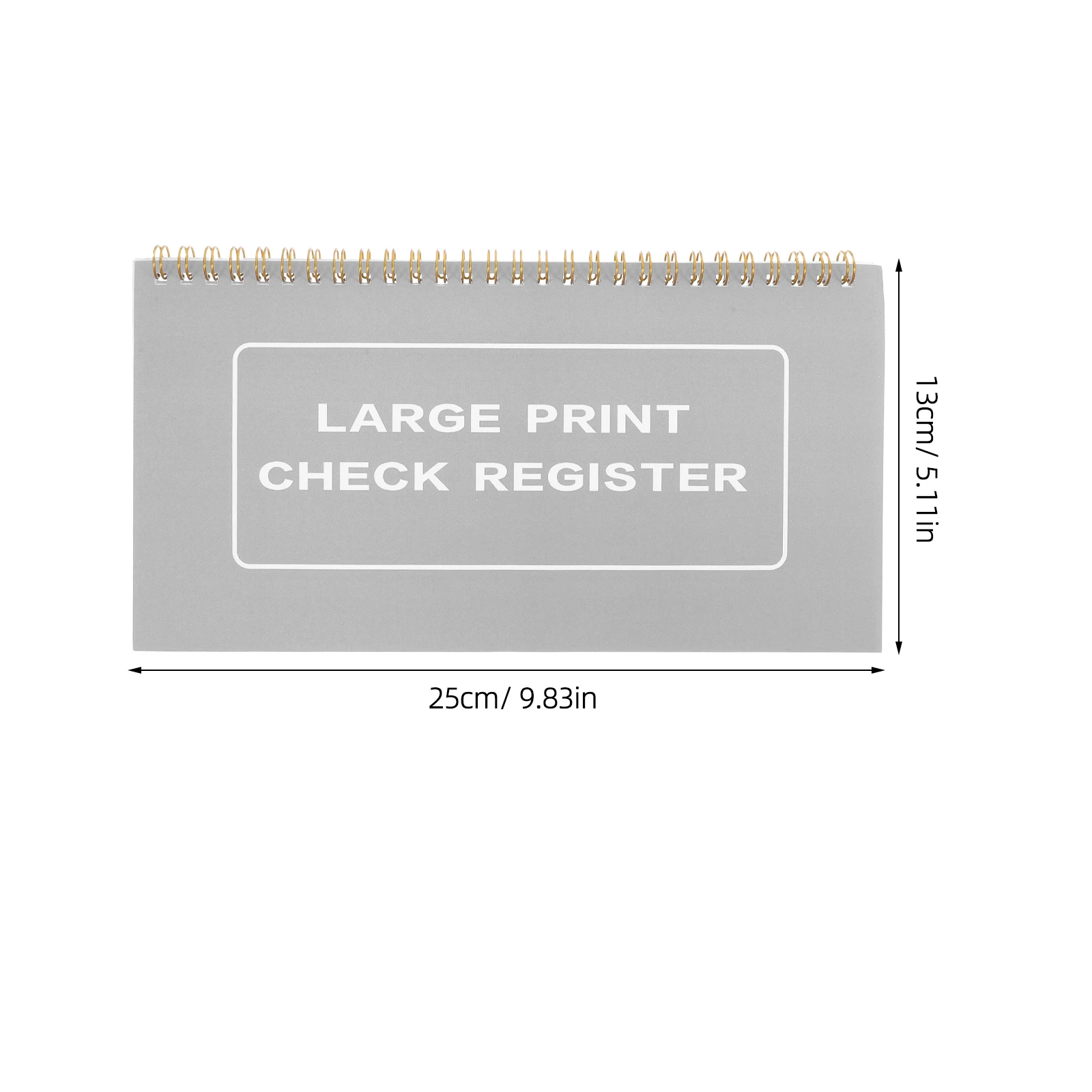 2 قطعة كتاب تسجيل دفتر الشيكات 2025-2027 التقويم أشكال المعاملات واضحة ورقة قوية المحمولة للمحاسبة دفتر الشيكات الشخصية
