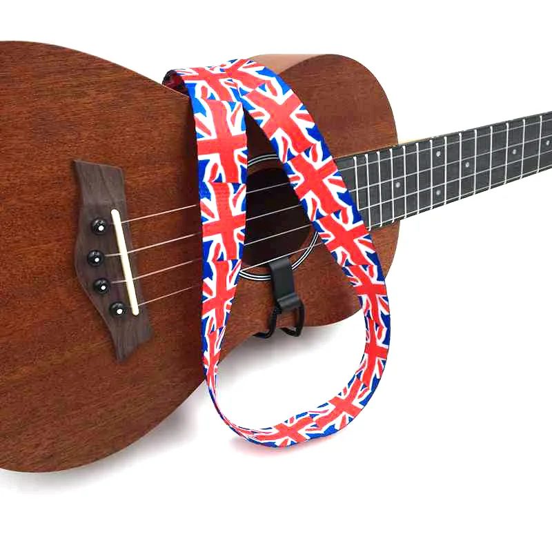 Guitar Strap Folk Style Ukulele Strap Multi-style Small Guitar Strap Ukulele Ukulele Hook Strap Guitar Parts