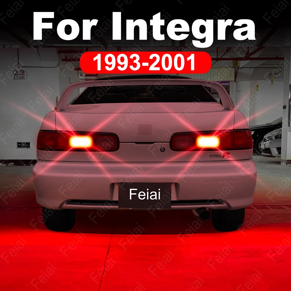 

Светодиодные лампы стоп-сигнала для Honda Integra 1993 1994 1995 1996 1997 1998 1999 2000 2001 Светодиодная стробоскопическая лампа красного стоп-сигнала