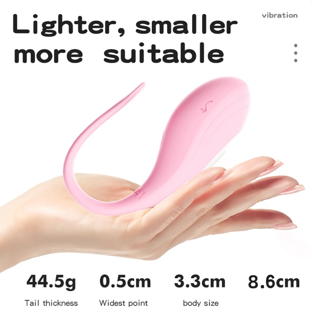 Mainan seks Vibrator telur bergetar untuk wanita, celana dalam wanita kendali jarak jauh aplikasi Dildo Bluetooth G Spot, nirkabel untuk dewasa