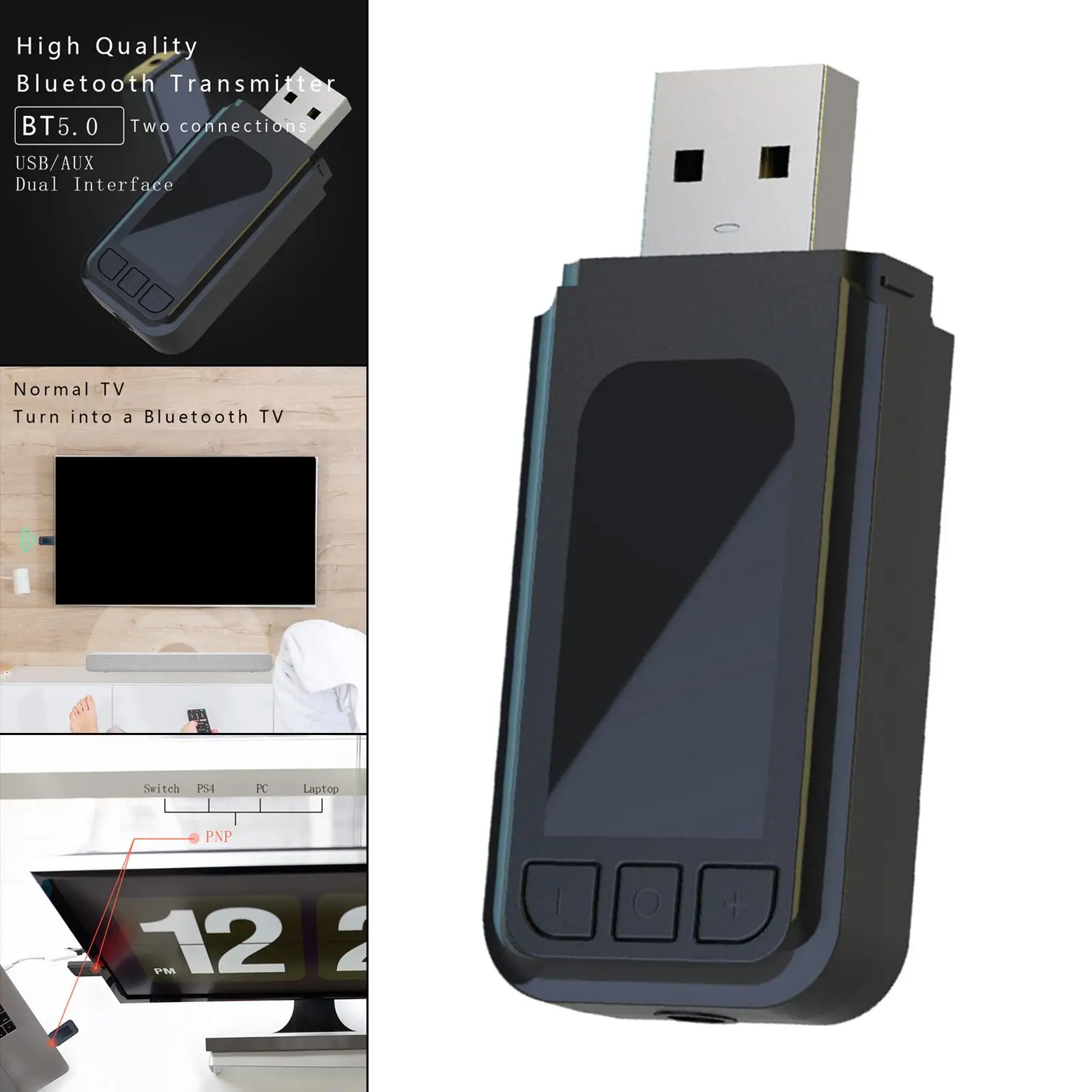 محول ATS2831 5.0 AUX ثنائي الإخراج ستيريو اتصال ممتاز #2