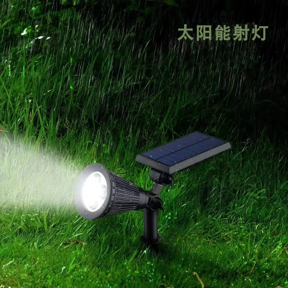 New Solar Outdoor Garden Lawn Villa Super Bright Waterproof Ground Lamp Courtyard Decoration Landscape Atmosphere Tree Light