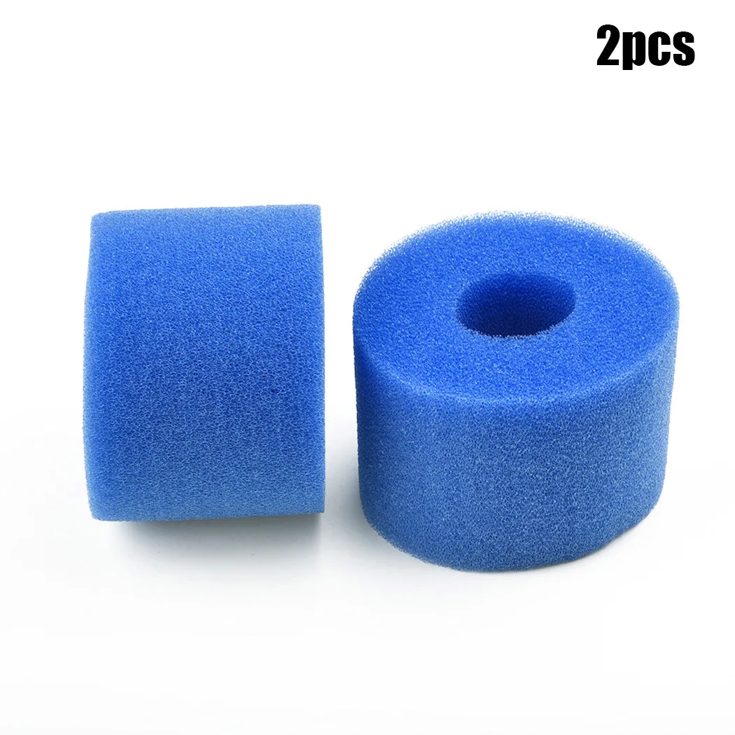 2pcs S1 VI Filter Sponge For Swimming Pool Water Cleaner Lay In Clean Spa Washable Bio Foam VI LAZY Filter