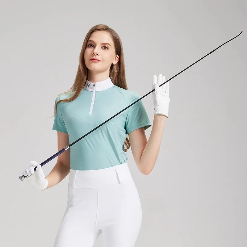 Bicz jeździecki Baslong, sprzęt jeździecki, antypoślizgowy, z włóknem węglowym owiniętym jedwabiem, 266,4 cm, smoczy bicz dla rycerzy i rycerzynek.