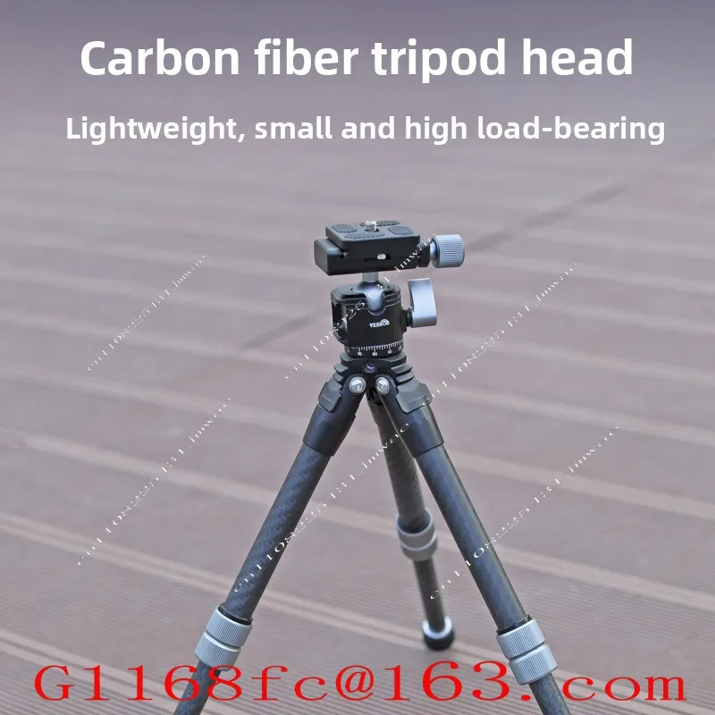 Lightweight Carbon Fiber Gimbal Tripod Micro Single Camera Stand Desktop Travel Outdoor Photography Phone Stand