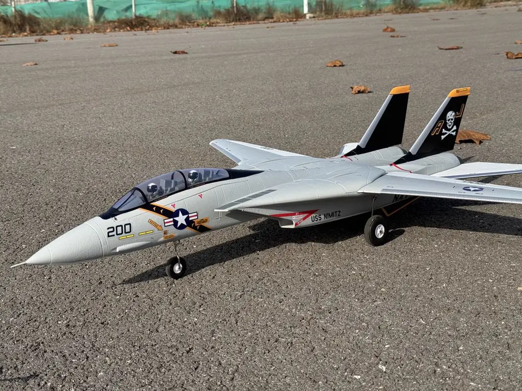 

Xfly Panda Double 40mm F-14 Dual Engine Channel Fighter Electric Model Remote Controlled Aircraft Fixed Wing Pnp Toy Gift