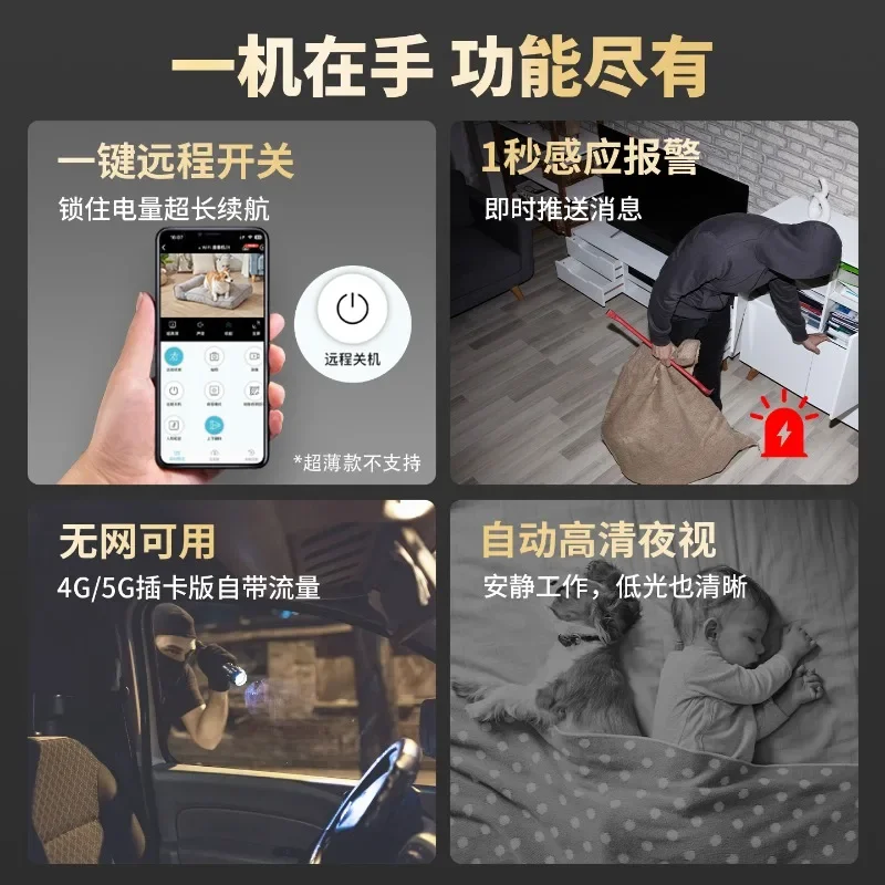 Like high definition night vision fearless dark indoor monitor security WiFi camera to see pores mosquitoes
