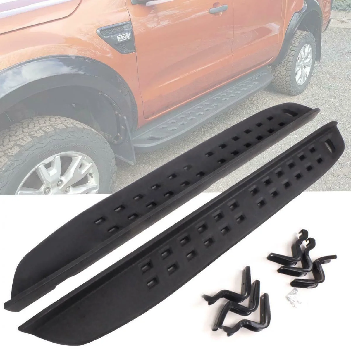 Hot sale Off Road Pick up 4X4 Car Accessories Side Bar Side Step for Ford Ranger T6 Raptor 2019