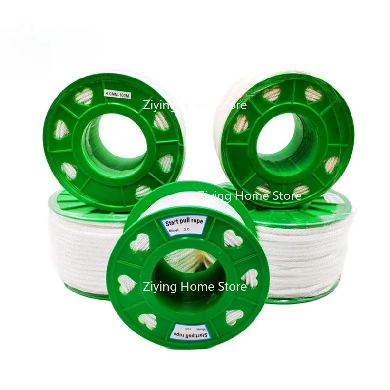 

Suitable for 100 Meter Nylon Rope 168F170 Reel Start Pull Rope Binding Braided Cable