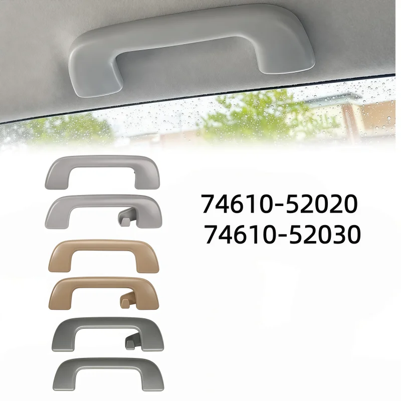 Front ＆ Rear Inner Roof Ceiling Pull Handle For Toyota Corolla 4Runner Yaris Prius RAV4 2005-2021 74610-52030 74610-52020