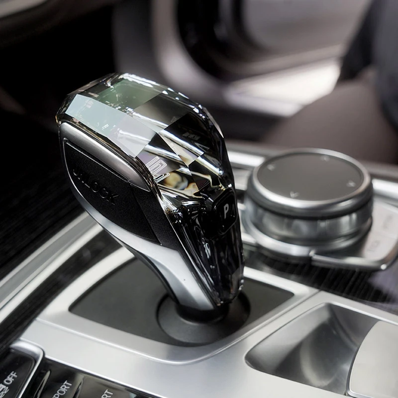 

Crystal Gear Shift Knob 3 Pieces Set For BMW 5 7 Series G30 G12 X3 G01 G08 X4 G02 6GT G32 Automatic Gear Lever