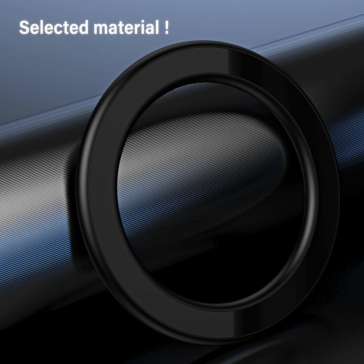 Penyangga Cincin Magnetik Ponsel untuk Magsafe Super Magnet Stand Braket Logam Ponsel untuk iPhone 17 16 15 Dudukan Magnet di Mobil