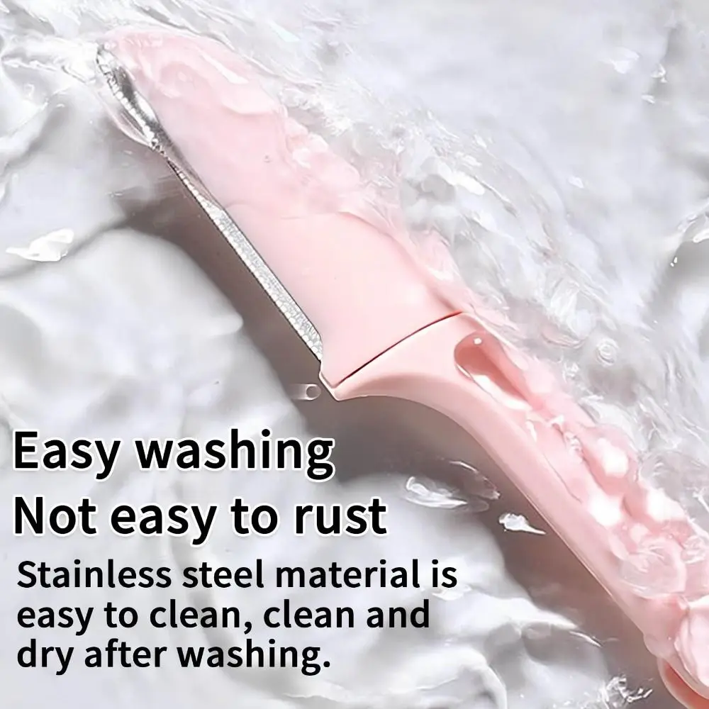 ชุดอุปกรณ์เดอร์มาแพลนนิ่งแบบพับได้สำหรับใบหน้า 3 ชิ้น ใช้งานง่าย พกพาสะดวก พร้อมที่กันคิ้ว ป้องกันการบาดเจ็บ สำหรับการดูแลส่วนบุคคล